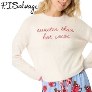 NWT P.J. Salvage Sweeter Than Cocoa Snuggle Sweater